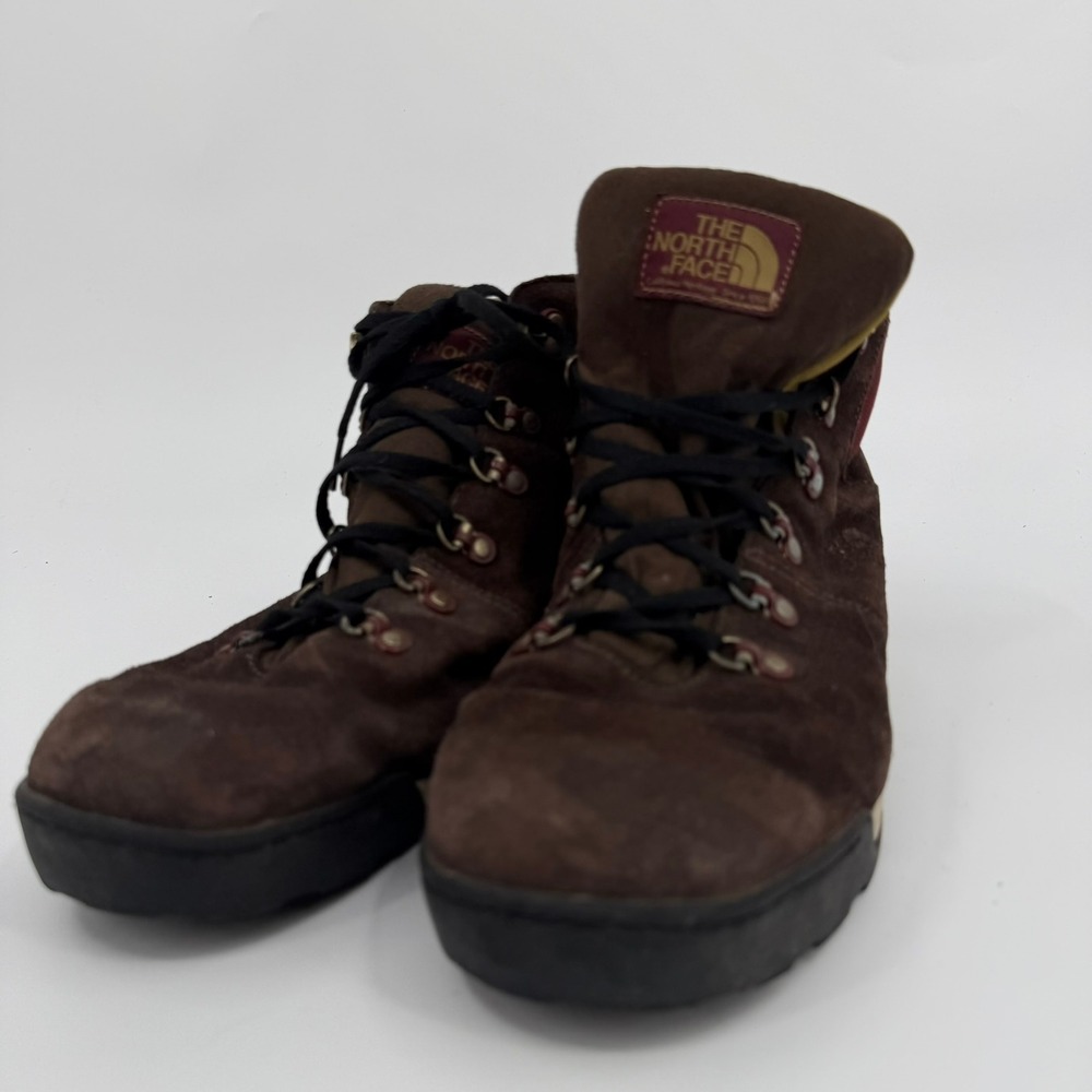 The North Face Hiking Boots HydroSeal Waterproof Modern Mens Size 13 Brown Red